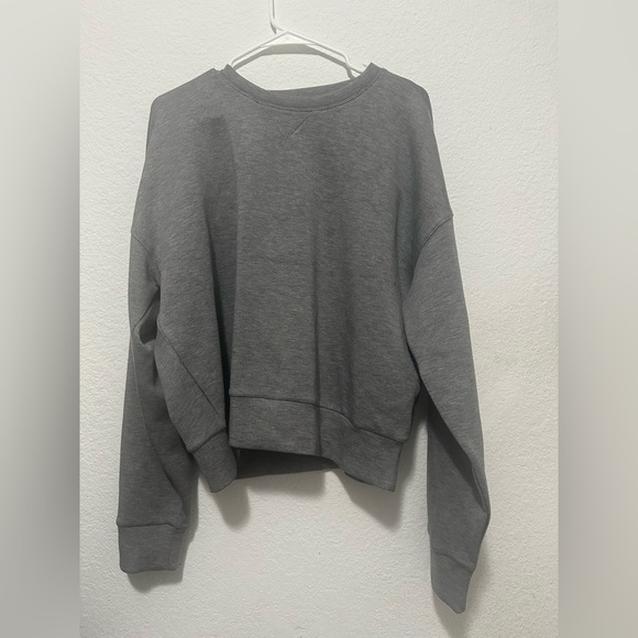 Spanx Gray Crewneck Sweatshirt size XL - Picture 1 of 9